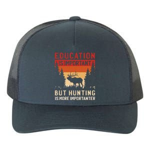 Funny Hunting Yupoong Adult 5-Panel Trucker Hat