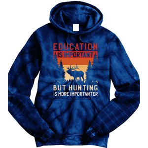 Funny Hunting Tie Dye Hoodie