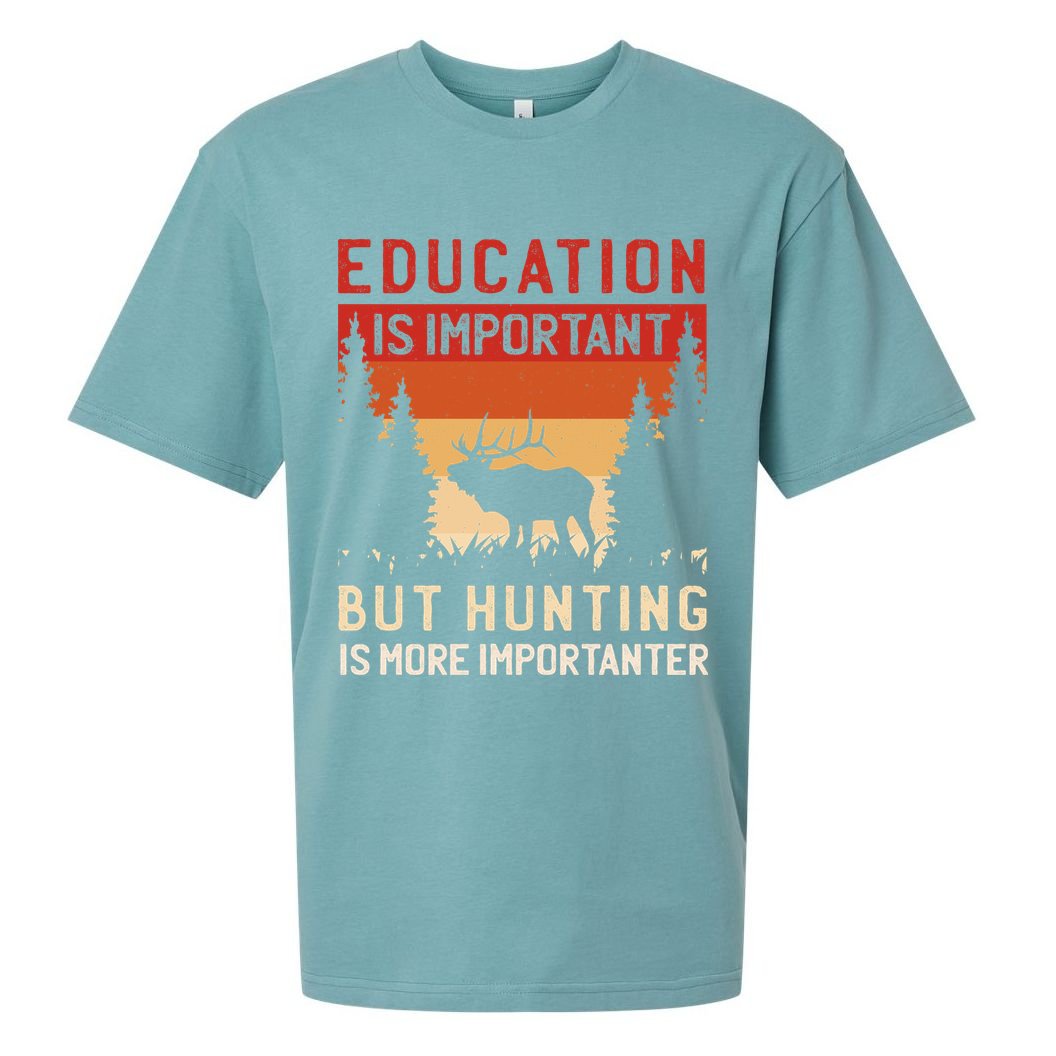Funny Hunting Sueded Cloud Jersey T-Shirt