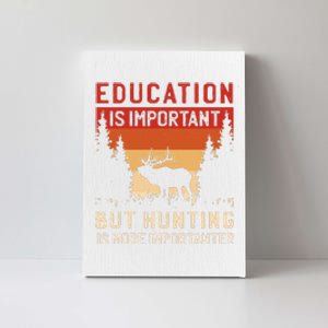 Funny Hunting Canvas