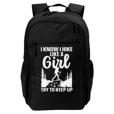 Funny Hiking For Mountaineer Hiking Lover Gift Daily Commute Backpack