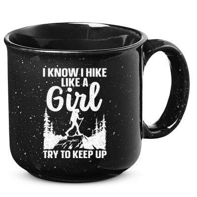 Funny Hiking For Mountaineer Hiking Lover Gift 15oz Campfire Ceramic Mug