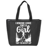 Funny Hiking For Mountaineer Hiking Lover Gift Zip Tote Bag