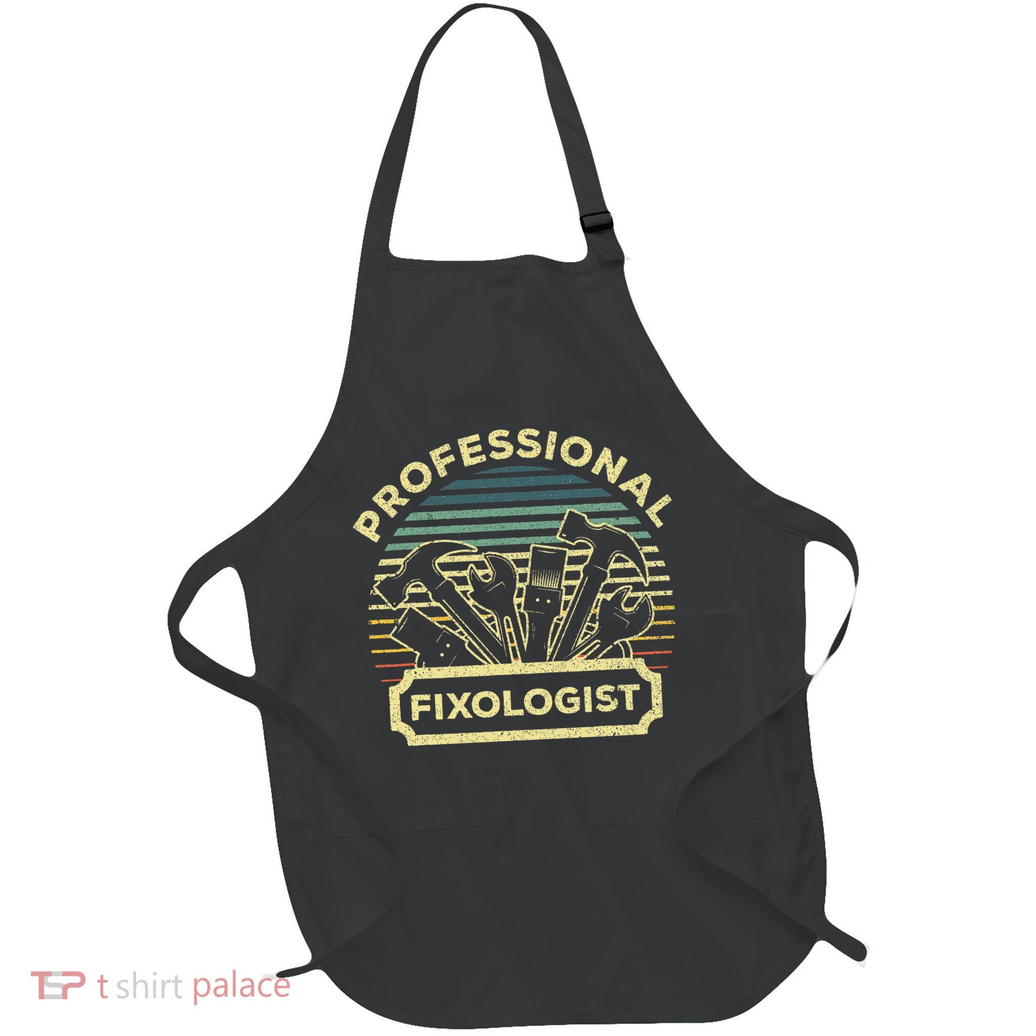 Funny Handyman For Wo Dad Fixologist Carpenter Apron