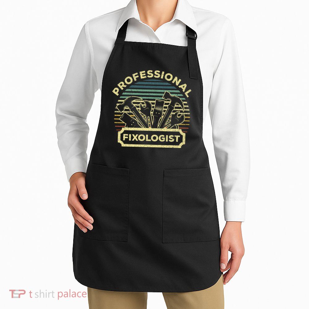Funny Handyman For Wo Dad Fixologist Carpenter Apron