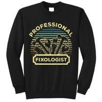 Funny Handyman For Wo Dad Fixologist Carpenter Sweatshirt