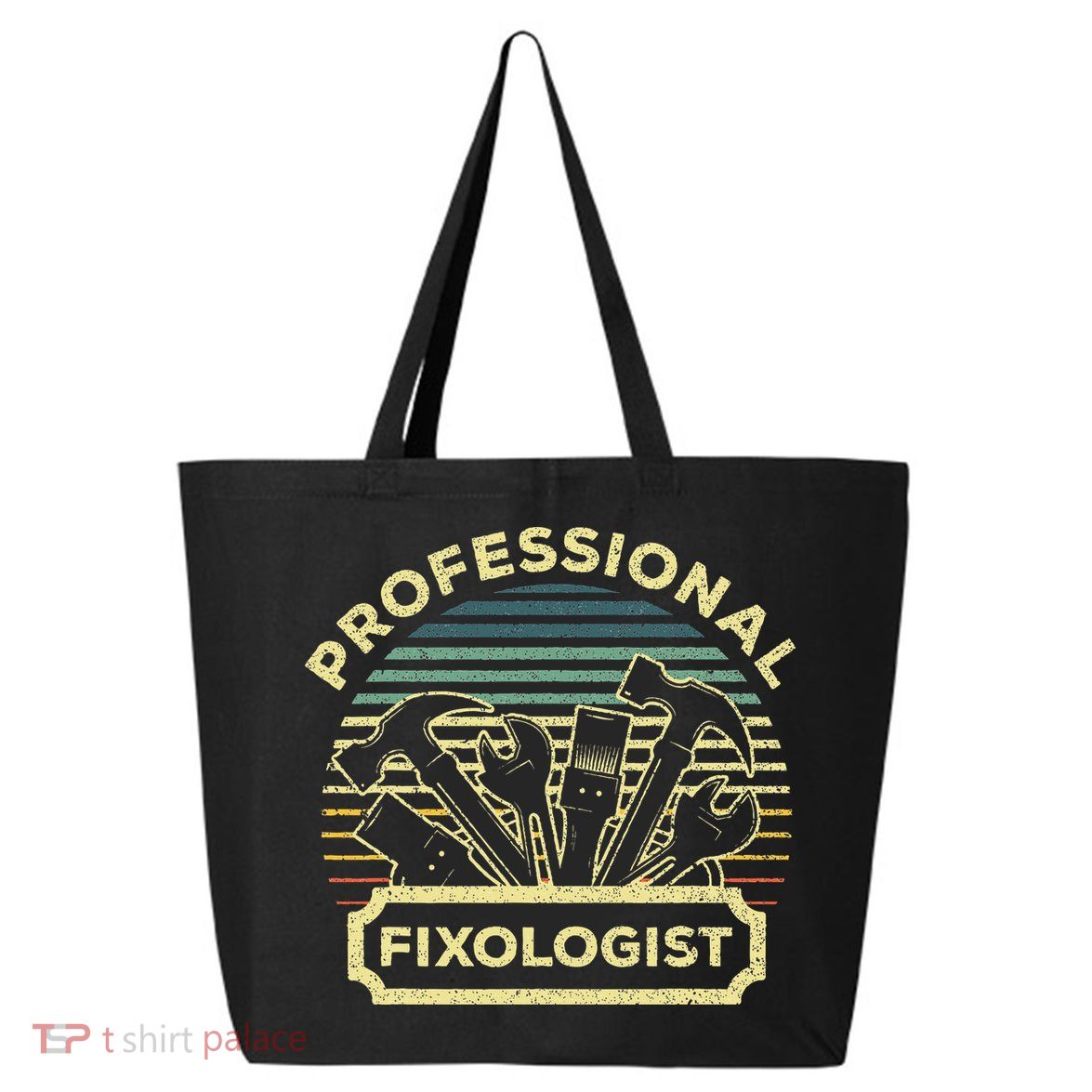 Funny Handyman For Wo Dad Fixologist Carpenter 25L Jumbo Tote