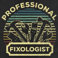 Funny Handyman For Wo Dad Fixologist Carpenter Golf Towel
