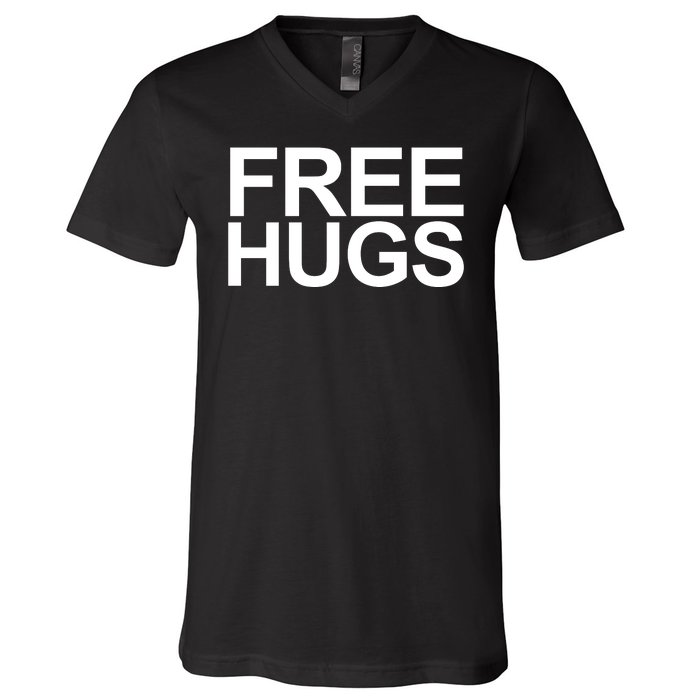 Free Hugs V-Neck T-Shirt