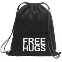 Free Hugs Sweatshirt Cinch Pack Bag