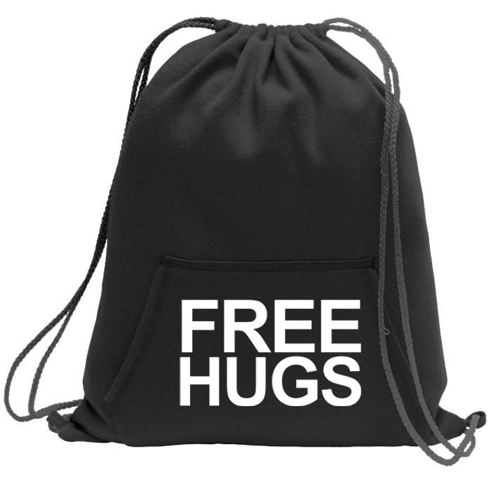 Free Hugs Sweatshirt Cinch Pack Bag