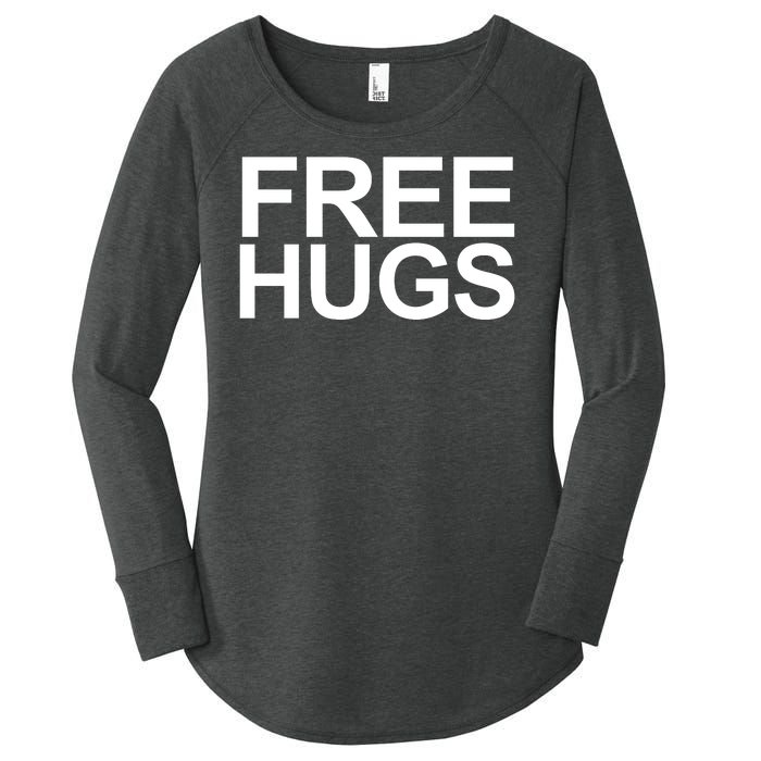 Free Hugs Women's Perfect Tri Tunic Long Sleeve Shirt