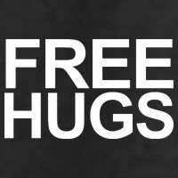 Free Hugs Golf Towel