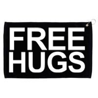 Free Hugs Grommeted Golf Towel