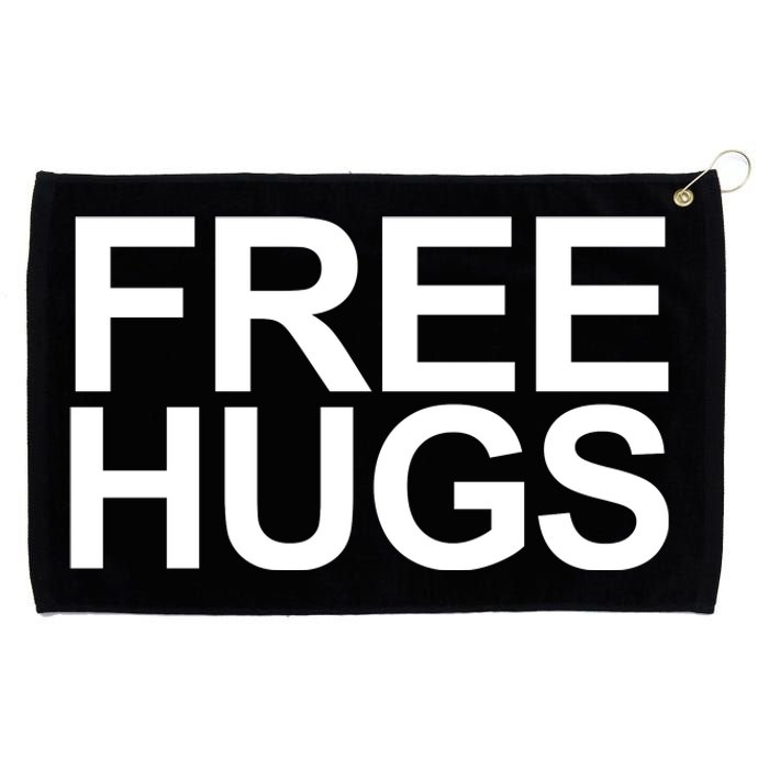 Free Hugs Grommeted Golf Towel