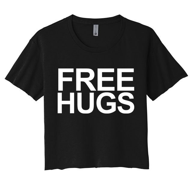 Free Hugs Crop Top
