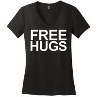 Free Hugs Women's V-Neck T-Shirt