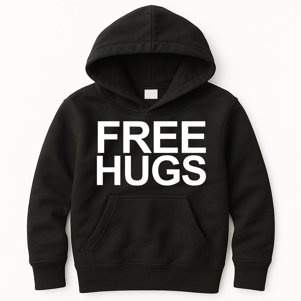 Free Hugs Kids Hoodie