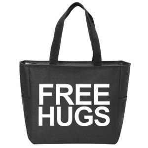 Free Hugs Zip Tote Bag