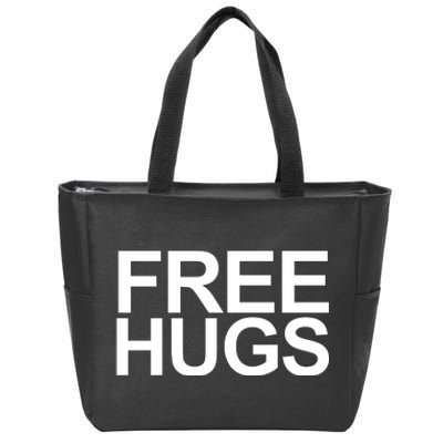 Free Hugs Zip Tote Bag