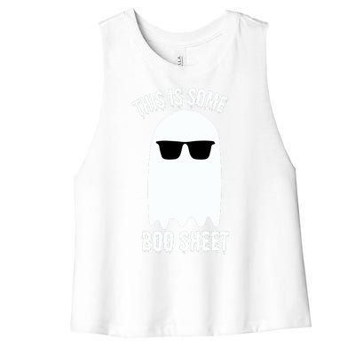 Funny Halloween Women's Racerback Cropped Tank