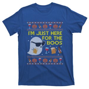 Funny Here For The Boos Meaningful Gift Ugly Halloween Meaningful Gift T-Shirt