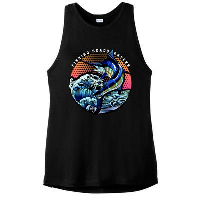 Fishing Headquarters Ladies PosiCharge Tri-Blend Wicking Tank