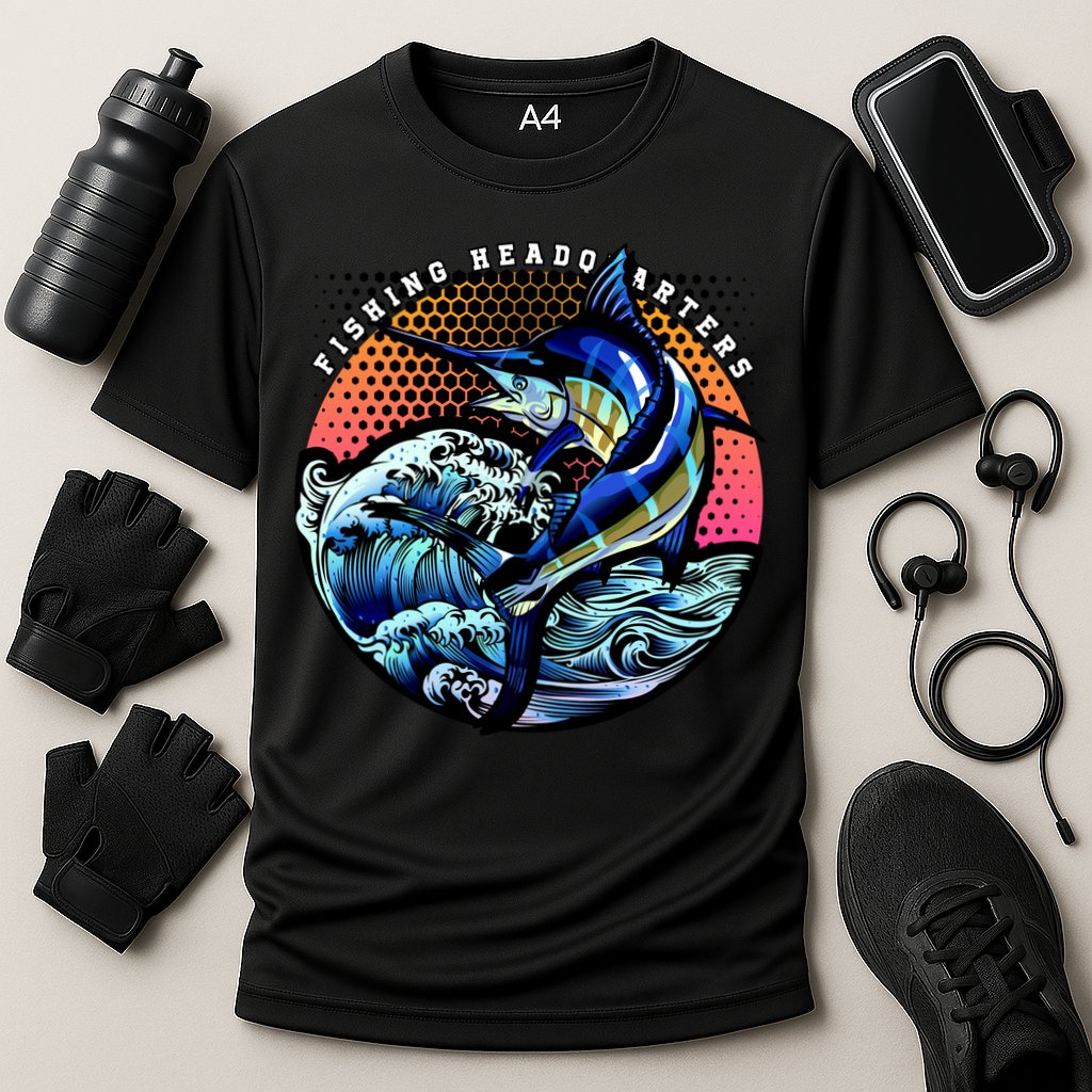 Fishing Headquarters Cooling Performance Crew T-Shirt