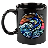 Fishing Headquarters 11oz C Handle Ceramic Mug