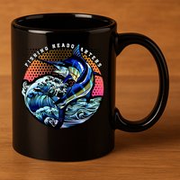 Fishing Headquarters 11oz C Handle Ceramic Mug