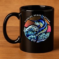 Fishing Headquarters 11oz C Handle Ceramic Mug