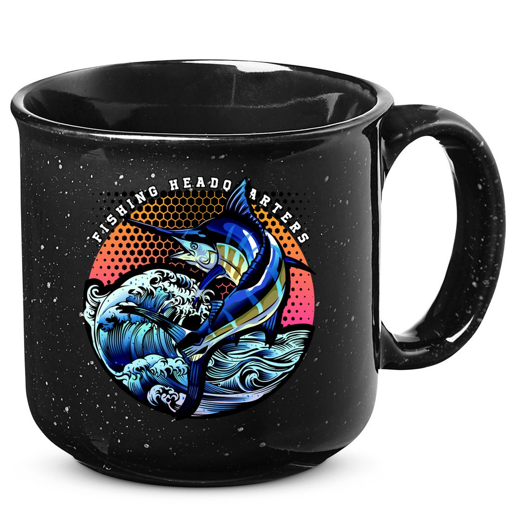 Fishing Headquarters 15oz Campfire Ceramic Mug