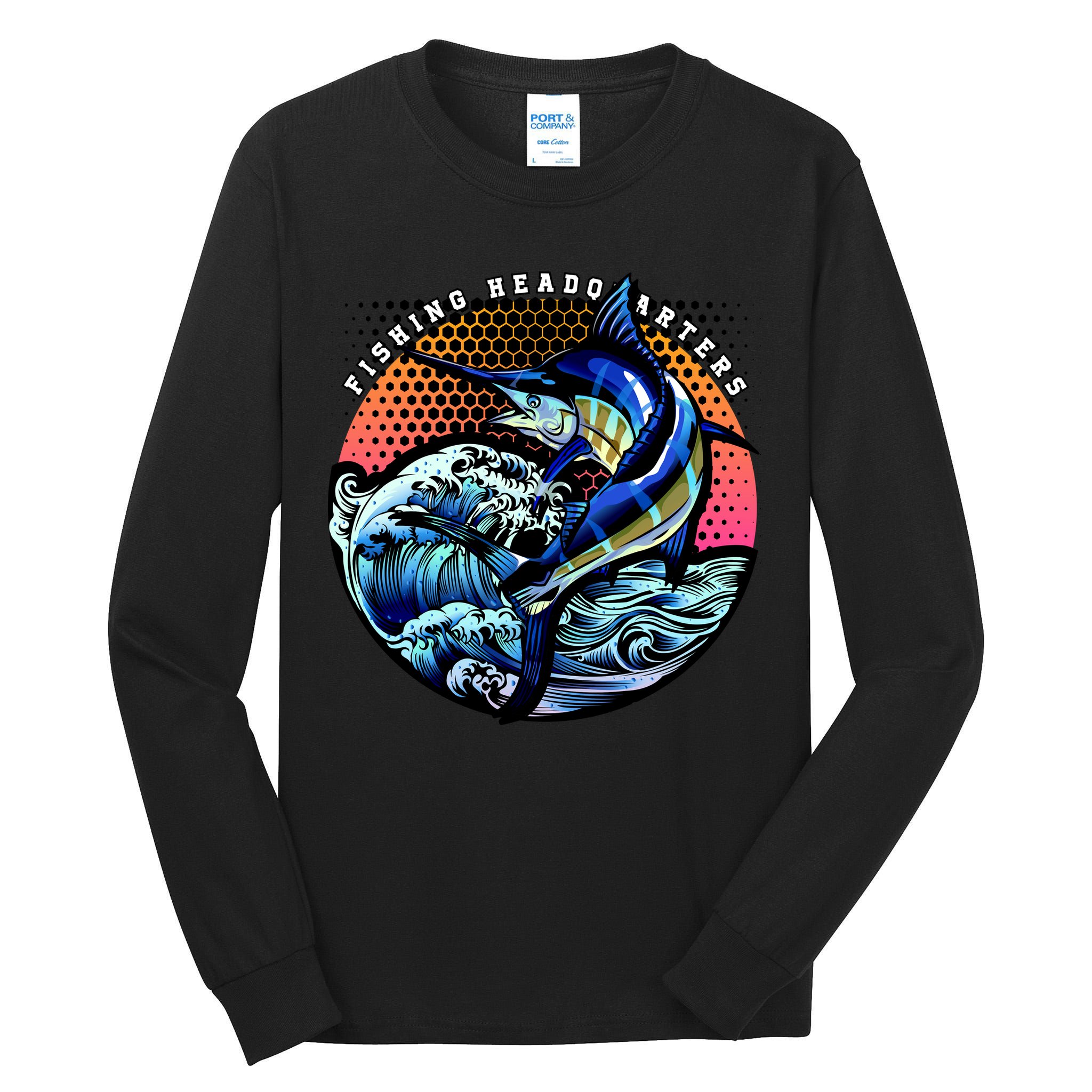 Fishing Headquarters Tall Long Sleeve T-Shirt