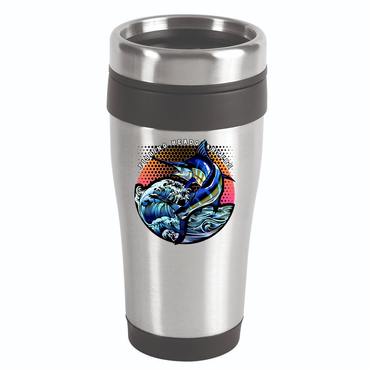 Fishing Headquarters 16oz Travel Tumbler