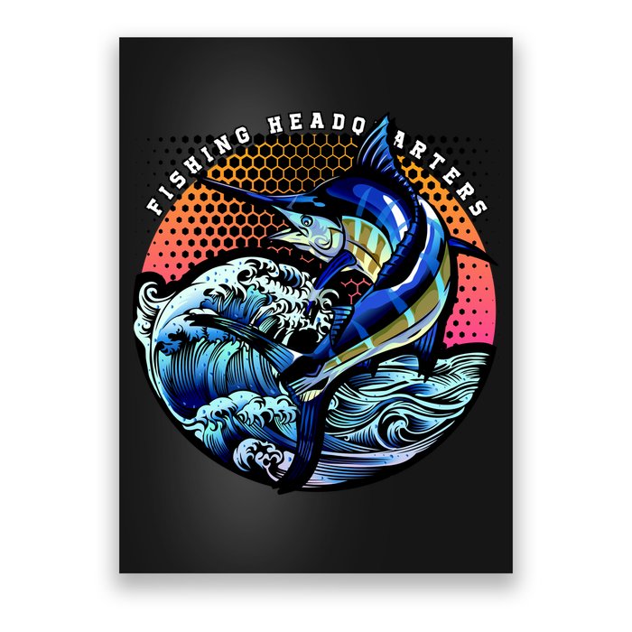 Fishing Headquarters Poster