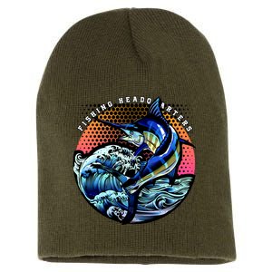 Fishing Headquarters Short Acrylic Beanie