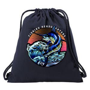 Fishing Headquarters Drawstring Bag