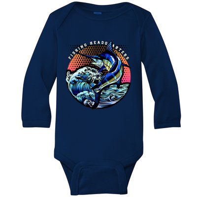 Fishing Headquarters Baby Long Sleeve Bodysuit