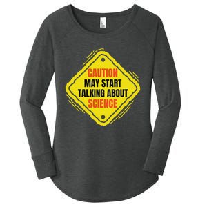 Fun Hilarious Funny Science Lover Humor Women's Perfect Tri Tunic Long Sleeve Shirt