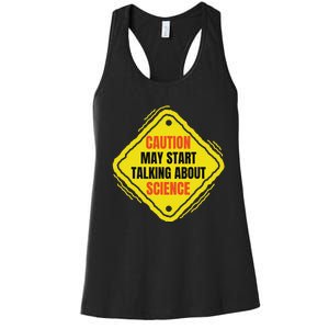 Fun Hilarious Funny Science Lover Humor Women's Racerback Tank