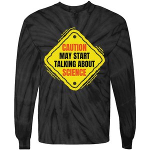 Fun Hilarious Funny Science Lover Humor Tie-Dye Long Sleeve Shirt