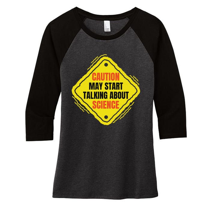 Fun Hilarious Funny Science Lover Humor Women's Tri-Blend 3/4-Sleeve Raglan Shirt