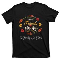 Funny Happy Friendsgiving Turkey Friends Giving T-Shirt