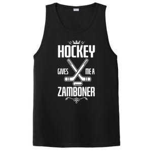 Funny Hockey Fan Hockey Gives Me A Zamboner Gift PosiCharge Competitor Tank