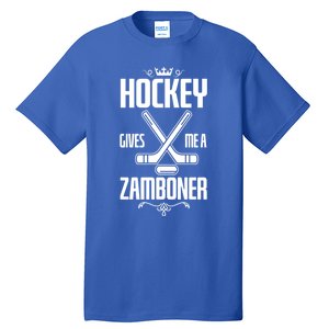 Funny Hockey Fan Hockey Gives Me A Zamboner Gift Tall T-Shirt