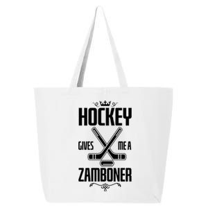 Funny Hockey Fan Hockey Gives Me A Zamboner Gift 25L Jumbo Tote