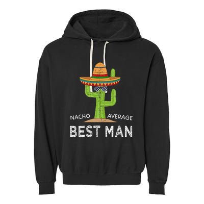 Fun Hilarious Funny Wedding Best Man Garment-Dyed Fleece Hoodie