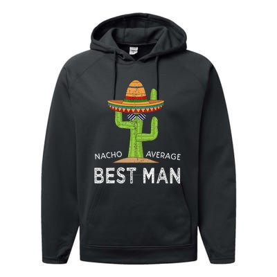 Fun Hilarious Funny Wedding Best Man Performance Fleece Hoodie