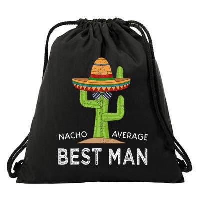 Fun Hilarious Funny Wedding Best Man Drawstring Bag