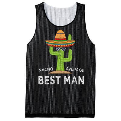 Fun Hilarious Funny Wedding Best Man Mesh Reversible Basketball Jersey Tank